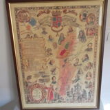 Table poster : burgundy wine list