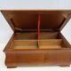 Old wooden storage box