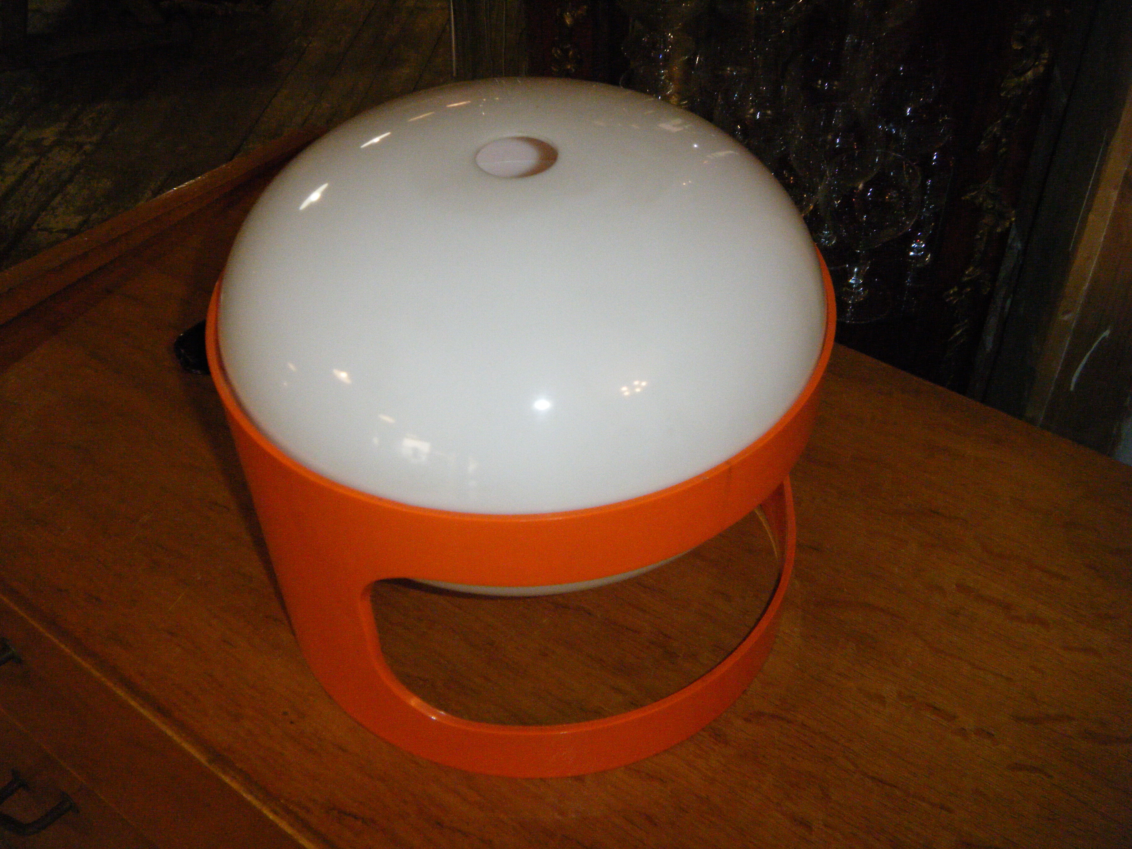 Orange KD27 colombo lamp