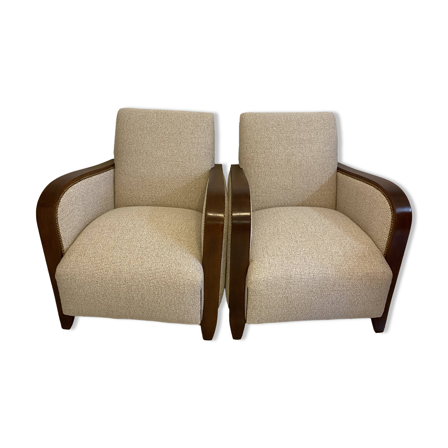 Art Deco armchairs