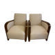 Art Deco armchairs