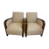 Art Deco armchairs