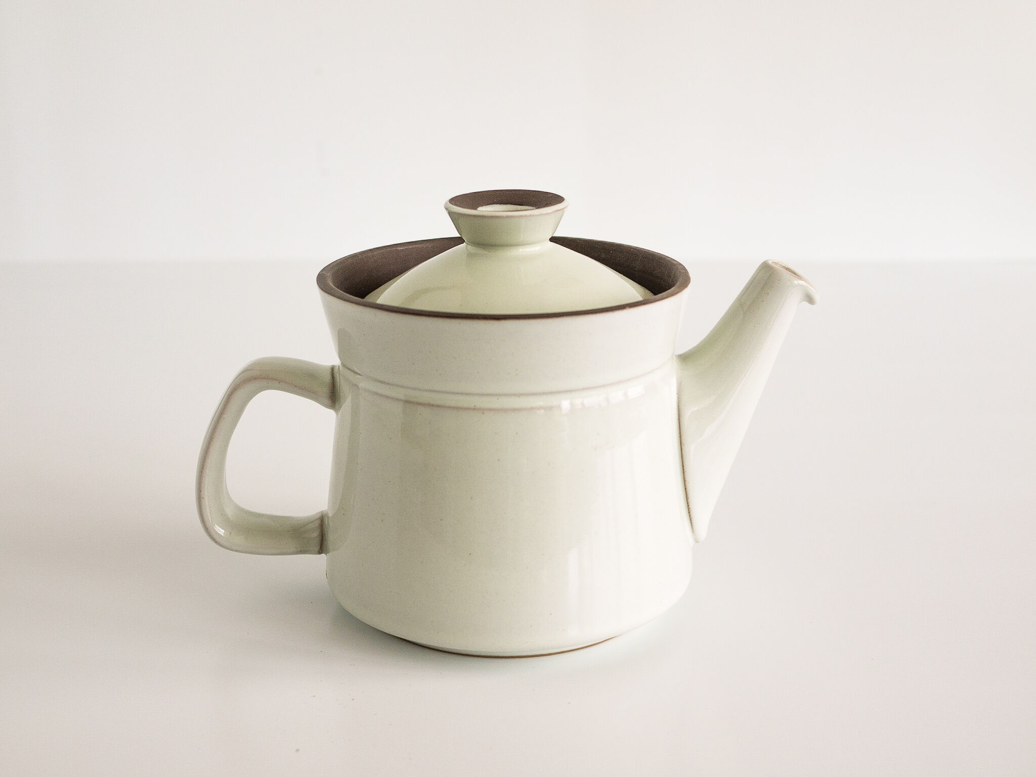Denby sandstone teapot