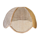 Superb suspension in rattan and wicker braided cannage style of the 1960s 1970s.