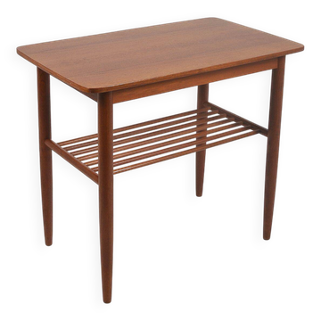 Danish wooden side table, 1960s
