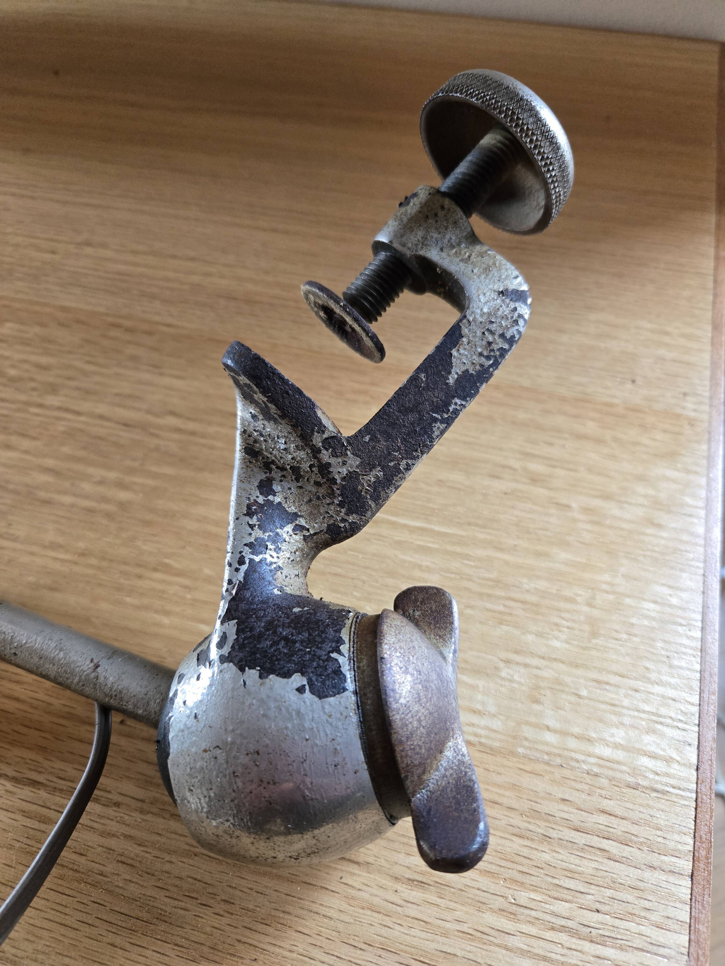 Original Gras workshop lamp "Ravel Clamart" - articulated design lamp