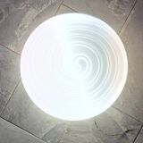 Plafonnier Plafoniera vintage en verre de Murano italien