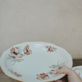 Art Deco hollow dish in porcelain