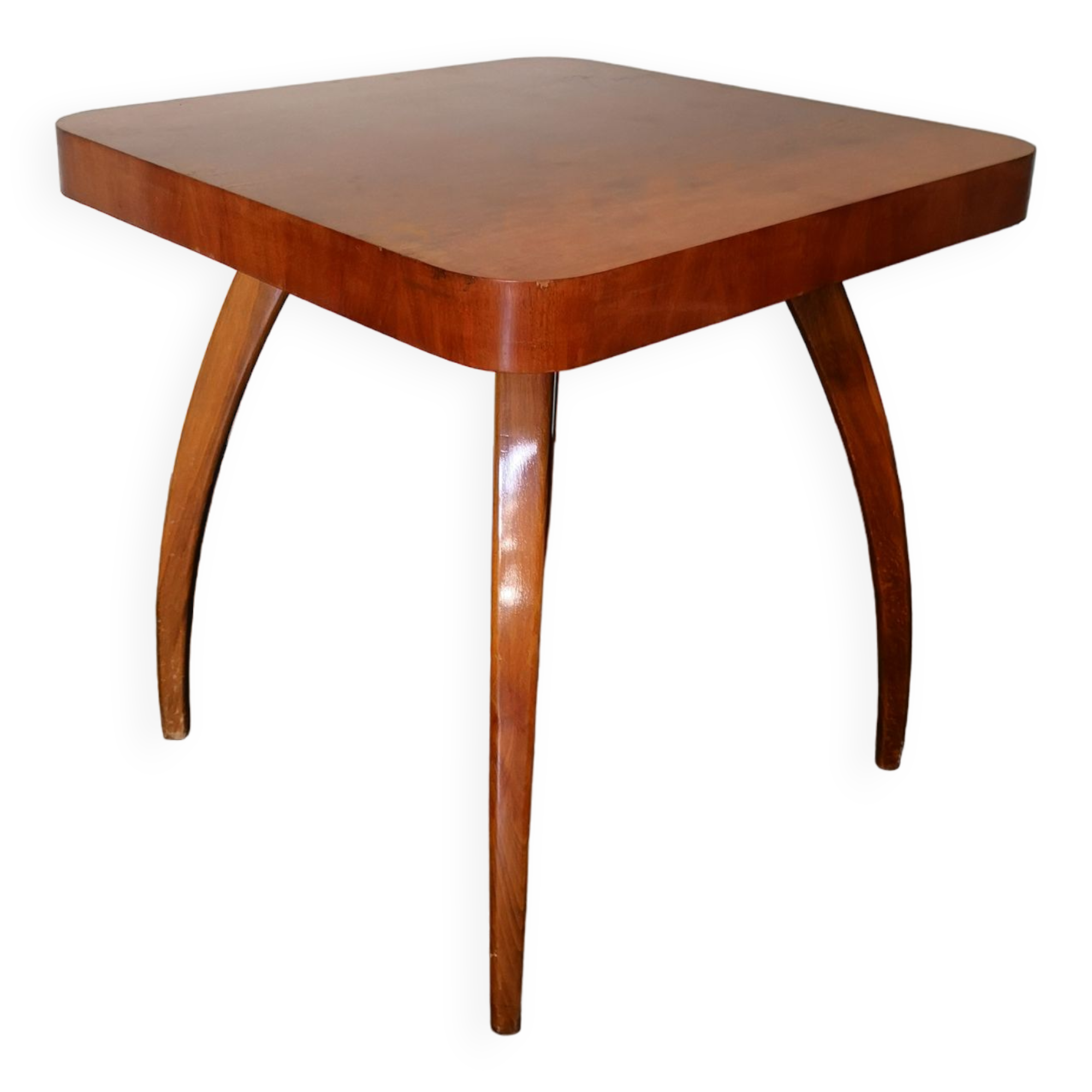 Spider Halabala coffee table, vintage, Czech, art deco