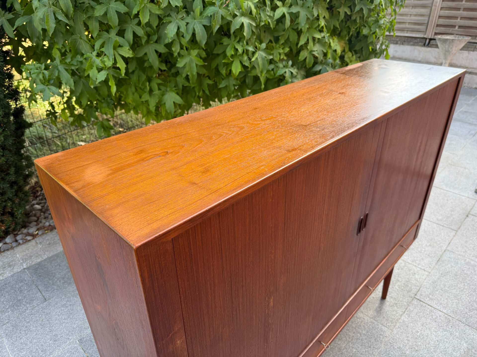 Scandinavian high buffet from the 1960s.