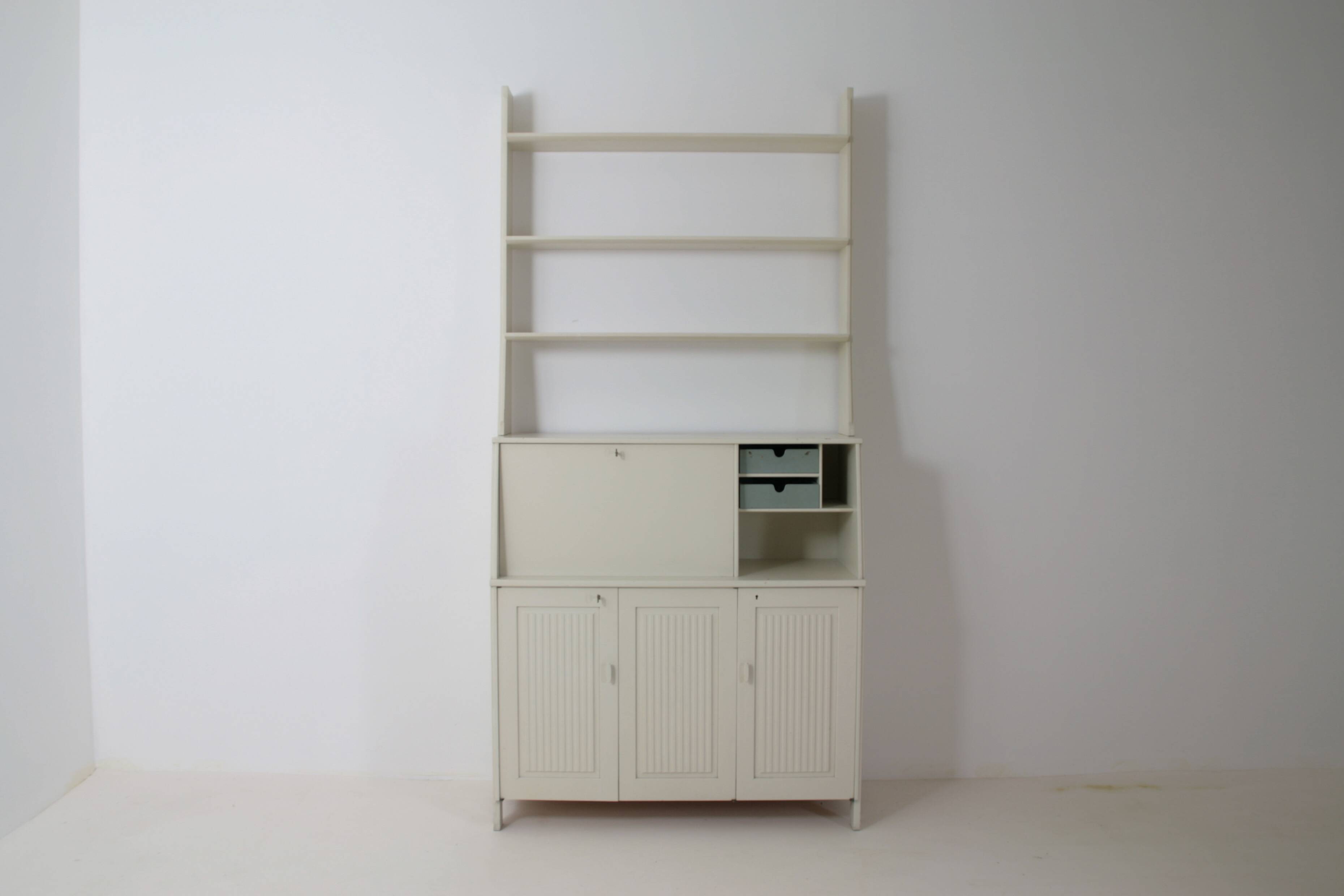 Library Secretary with its “Vardags” armchair by Carl Malmsten, Sweden 1960s