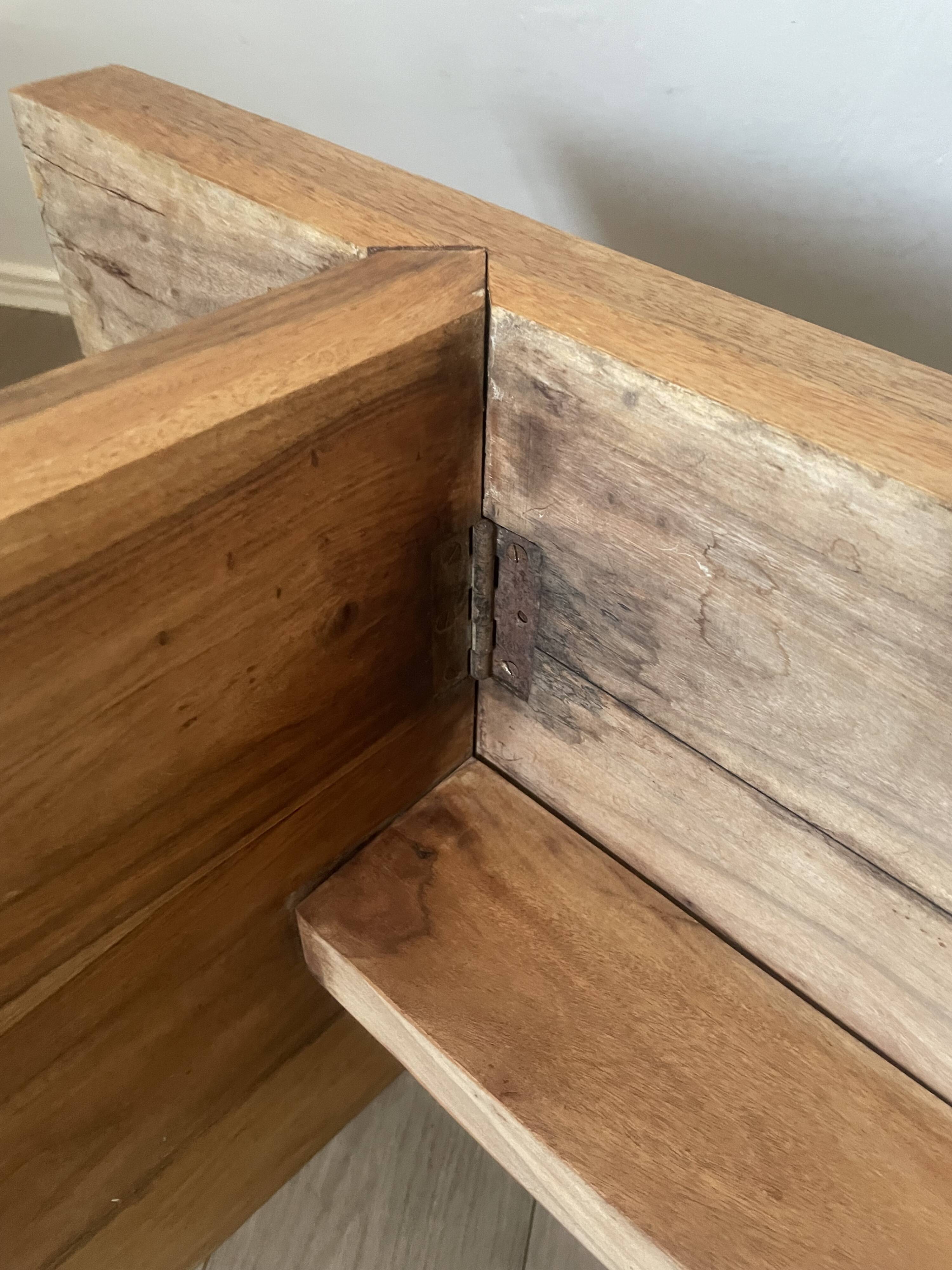 Coffee table in the style of Pierre Chapo.