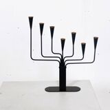 Set of 3 Mid-Century Candlesticks by Gunnar Ander for Ystad-Metall, 1910s