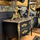 Commode Sauteuse Louis XV avec Marbre