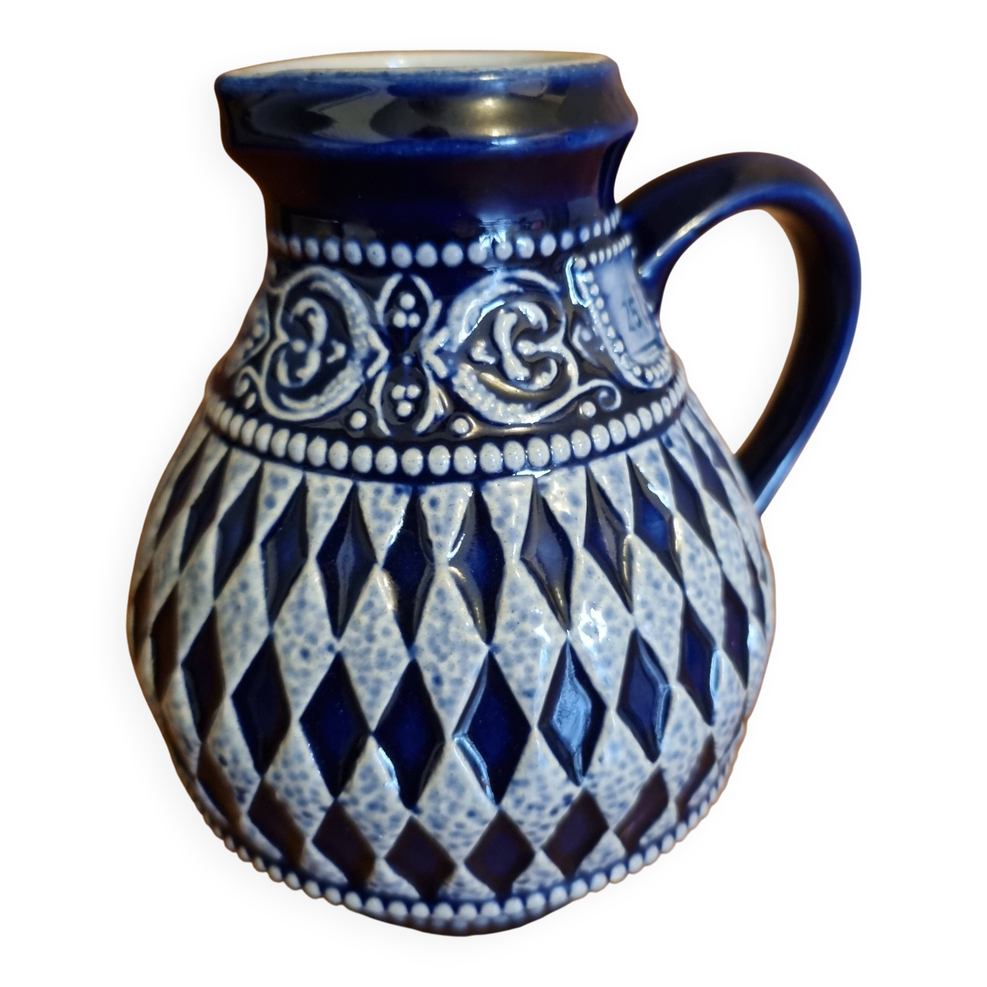 Salt-glazed stoneware jug from Alsace Marzi and Remy 25 cl