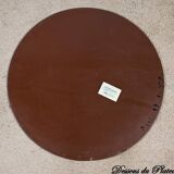 Mahogany pedestal table, Art Deco style – 1959
