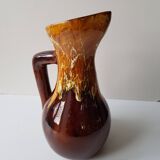 Large Pitcher Ceramic Vase height 29cm - Vallauris style - 60s