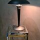 Mushroom lamp (also known as ocean liner) 1975 to 1985, h41 x w31 black matte.