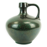 ruscha mid century VASE black and green kurt tschoerner model 340
