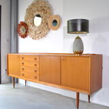 Scandinavian teak row 1970