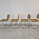4 chaises Cesca Marcel Breuer