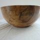 Wooden bowl