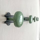 Vintage wall coat rack with 5 hooks