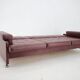 Canapé, day-bed en cuir par Arch. Spicka, Tchécoslovaquie années 1970
