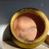 Pot of Provence in glazed terracotta