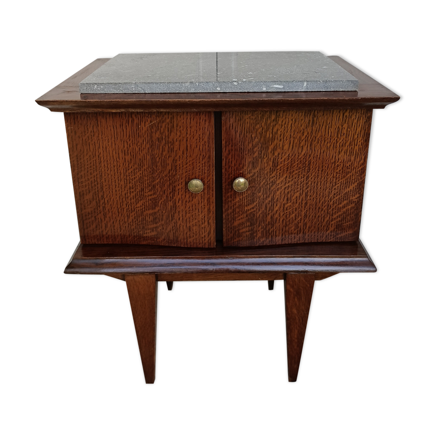 Table de chevet 2 portes vintage