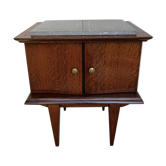 Bedside table 2 vintage doors