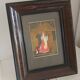 Pair of antique paintings – Russian illustrations – Pushkin – antique frames