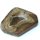 Carved stone ashtray, 70s