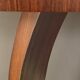 Art Deco console in rosewood