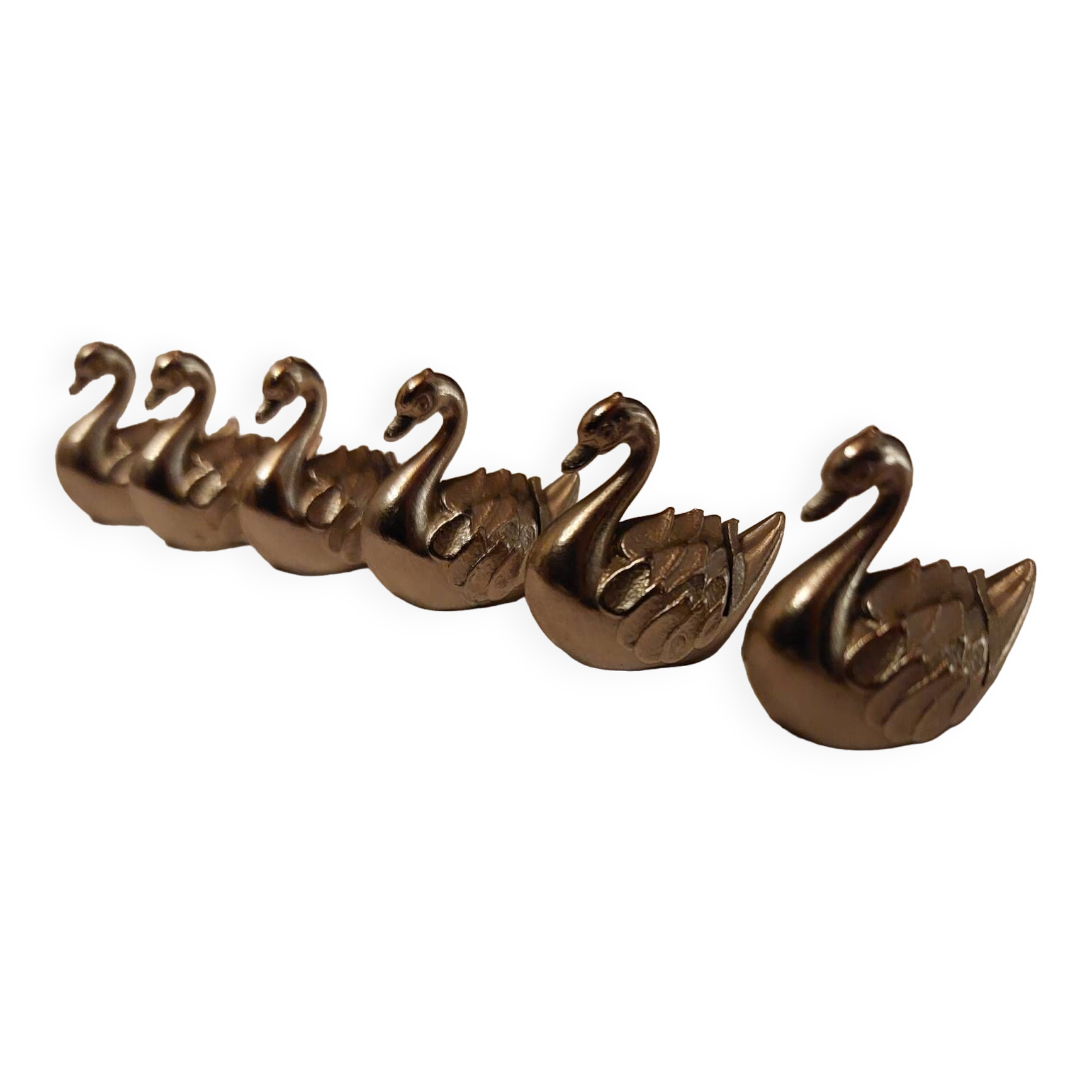 Swan card holder, menu holder or knife holder