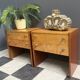 2 Halabala bedside tables, Loznice femina model, 1960