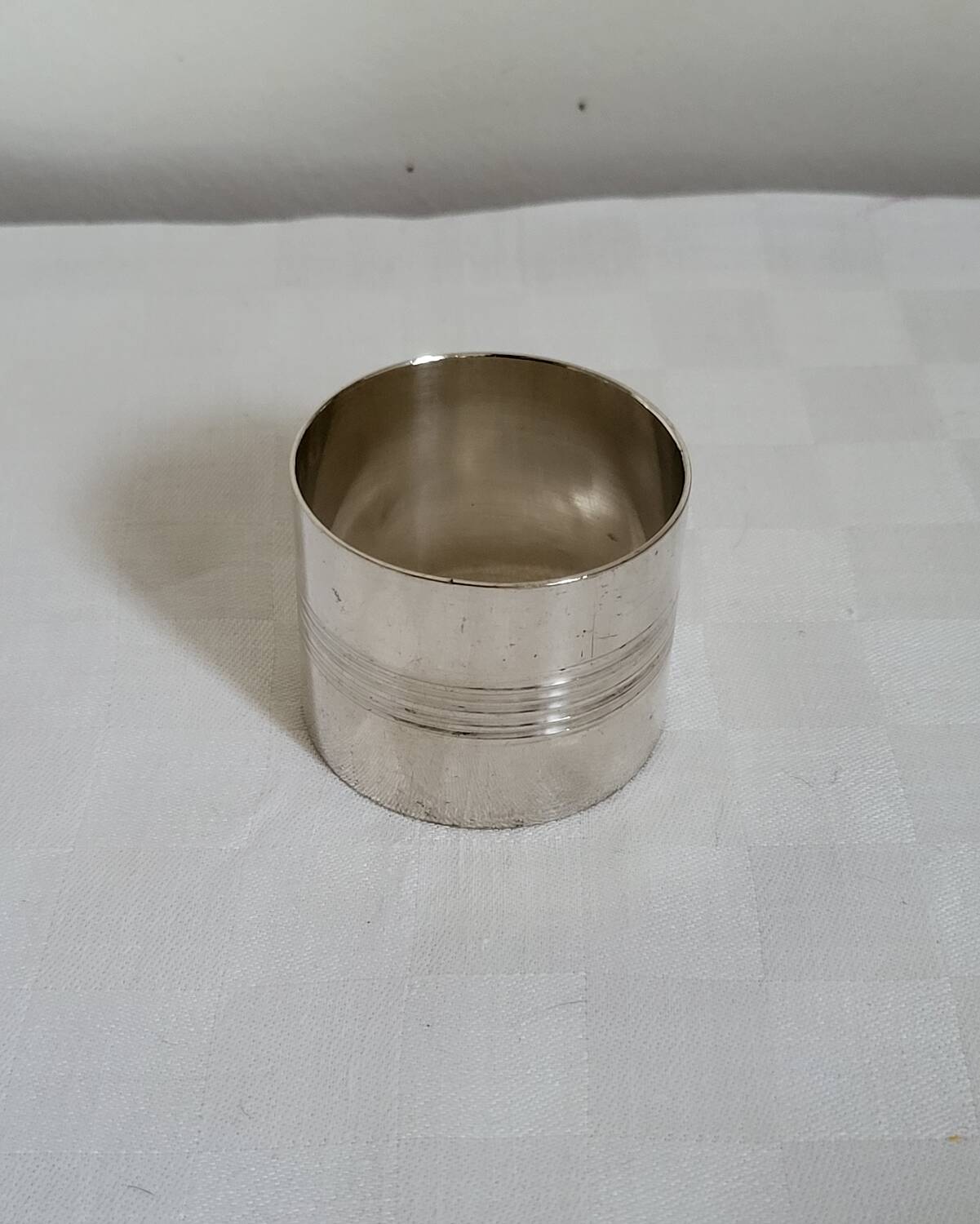 Silver Metal Napkin Ring