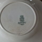 + 9 flat plates in Iron Earth Gien clara service +