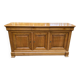 Louis Philippe style sideboard in solid oak, 20th century, 186cm