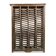Solid wood filing cabinet