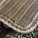Rattan tray