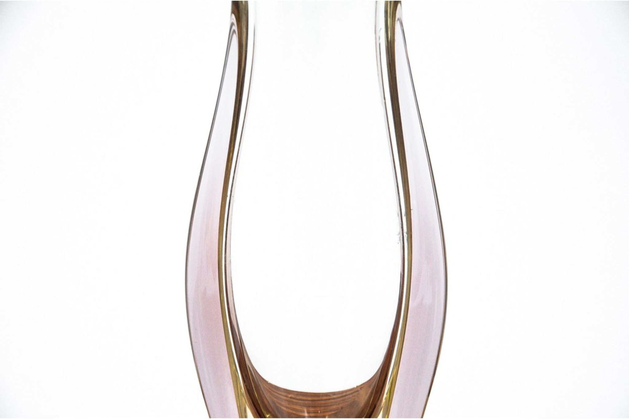 Vase jaune, conçu par Miloslav Klinger, Tchécoslovaquie, années 1960