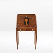 Paul Iribe, attributed to secretary with amboyna wood, around 1920.