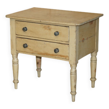 Georgian Governess Drawers Circa 1800 Pine Sideboard
