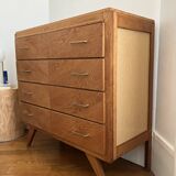 Commode pieds compas années 50