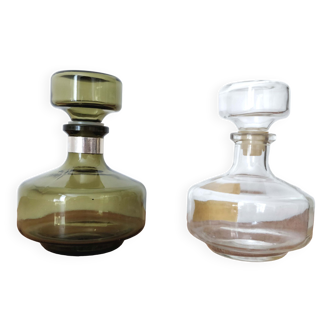 Pair of eau de toilette bottles