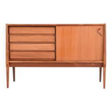 Bosteels Meubelen unique small sideboard in walnut Belgium 1970
