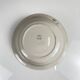 Round plate with rim "The Hive", Moulins des Loups, 20th century