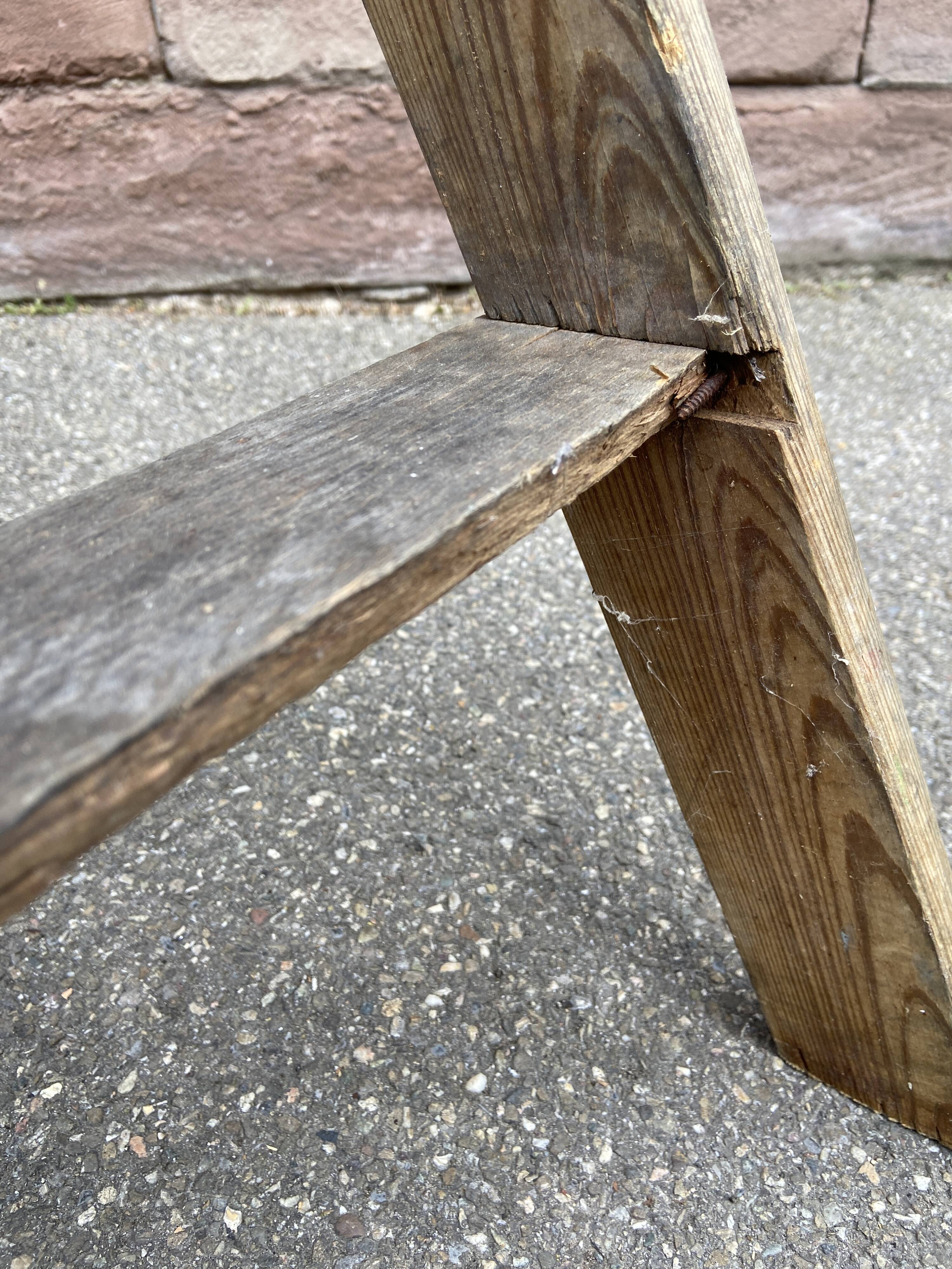 vintage painter's stepladder