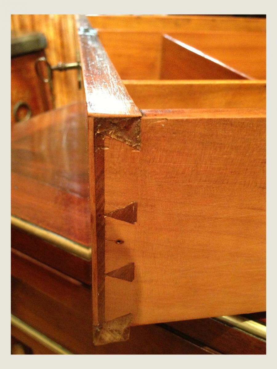 Psyche of 19th Charles X Walnut table